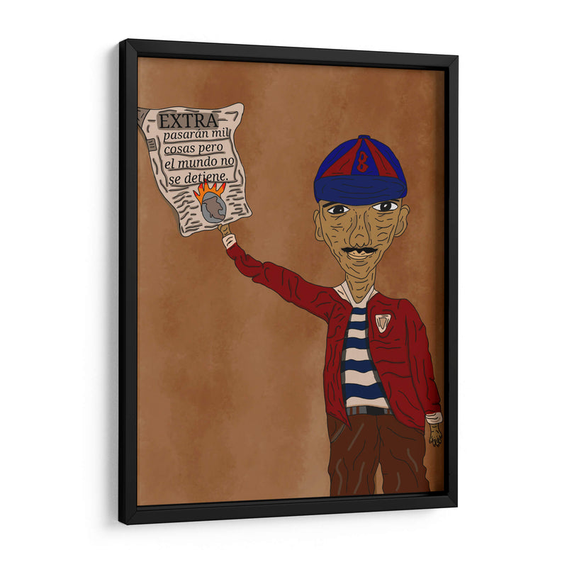 Periódico mundial. - BREELSS mx | Cuadro decorativo de Canvas Lab