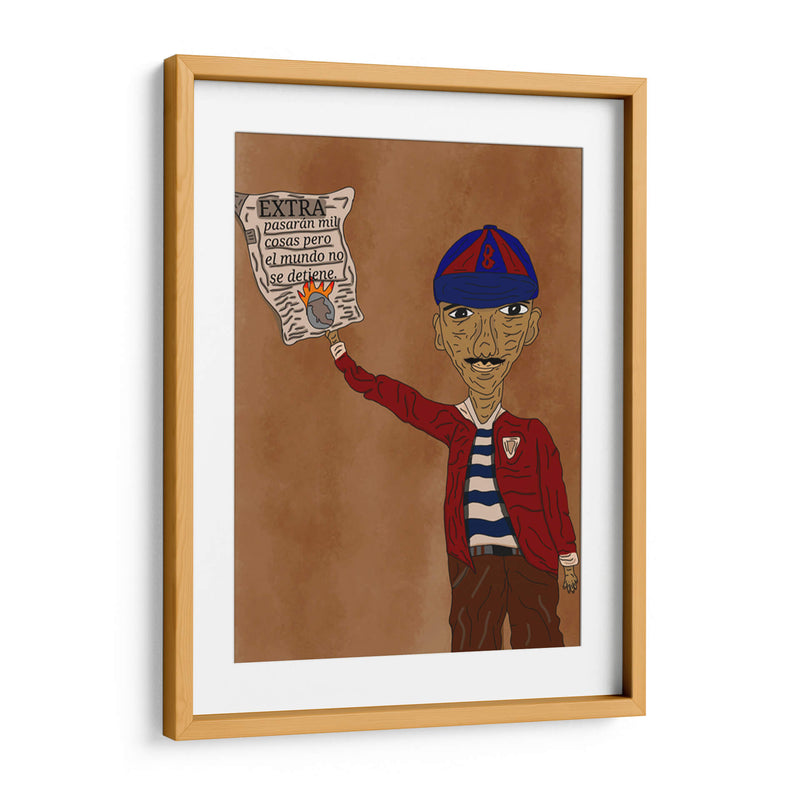 Periódico mundial. - BREELSS mx | Cuadro decorativo de Canvas Lab