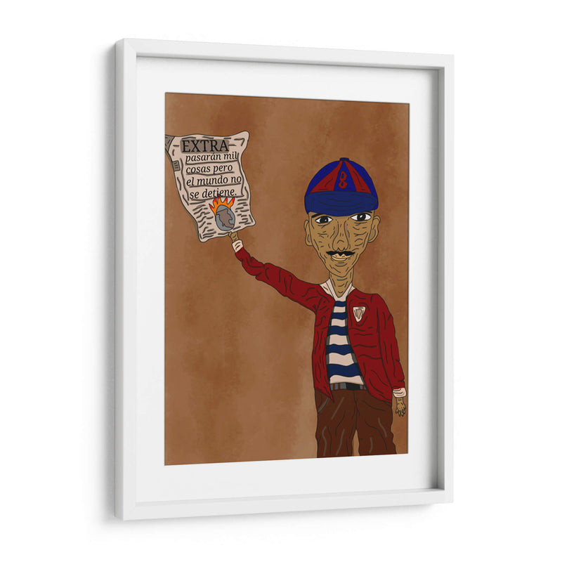 Periódico mundial. - BREELSS mx | Cuadro decorativo de Canvas Lab