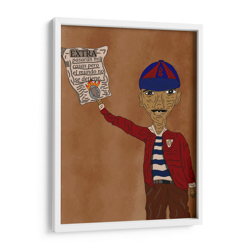 Periódico mundial. - BREELSS mx | Cuadro decorativo de Canvas Lab