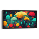 Lluvia de colores - sAIvador | Cuadro decorativo de Canvas Lab