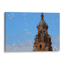 Plaza España y Burbujas - Carlos Franken | Cuadro decorativo de Canvas Lab