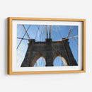 Torre del Puente Brooklyn - Carlos Franken | Cuadro decorativo de Canvas Lab