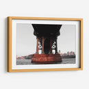 Rojo Puente Manhattan - Carlos Franken | Cuadro decorativo de Canvas Lab