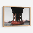 Rojo Puente Manhattan - Carlos Franken | Cuadro decorativo de Canvas Lab