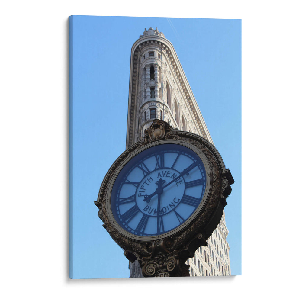 La hora en la Quinta Avenida - Carlos Franken | Cuadro decorativo de Canvas Lab