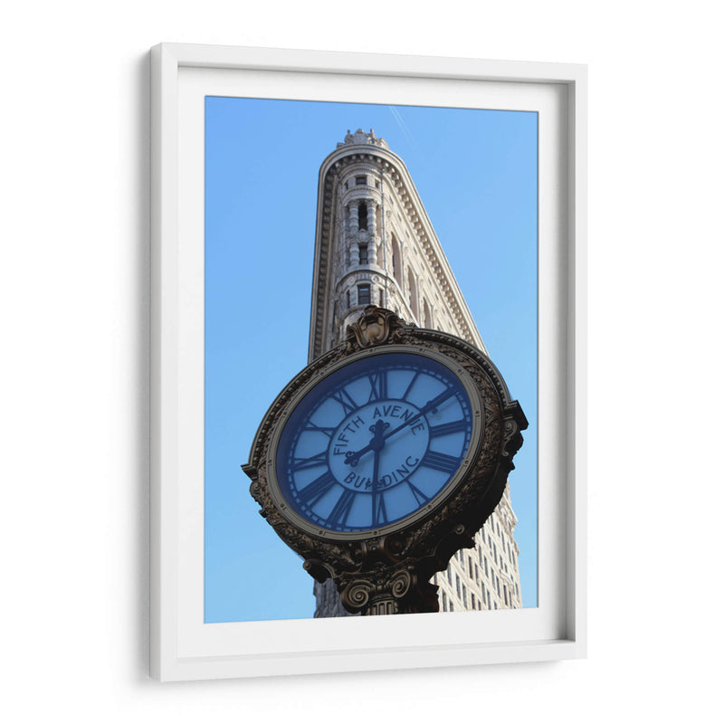 La hora en la Quinta Avenida - Carlos Franken | Cuadro decorativo de Canvas Lab
