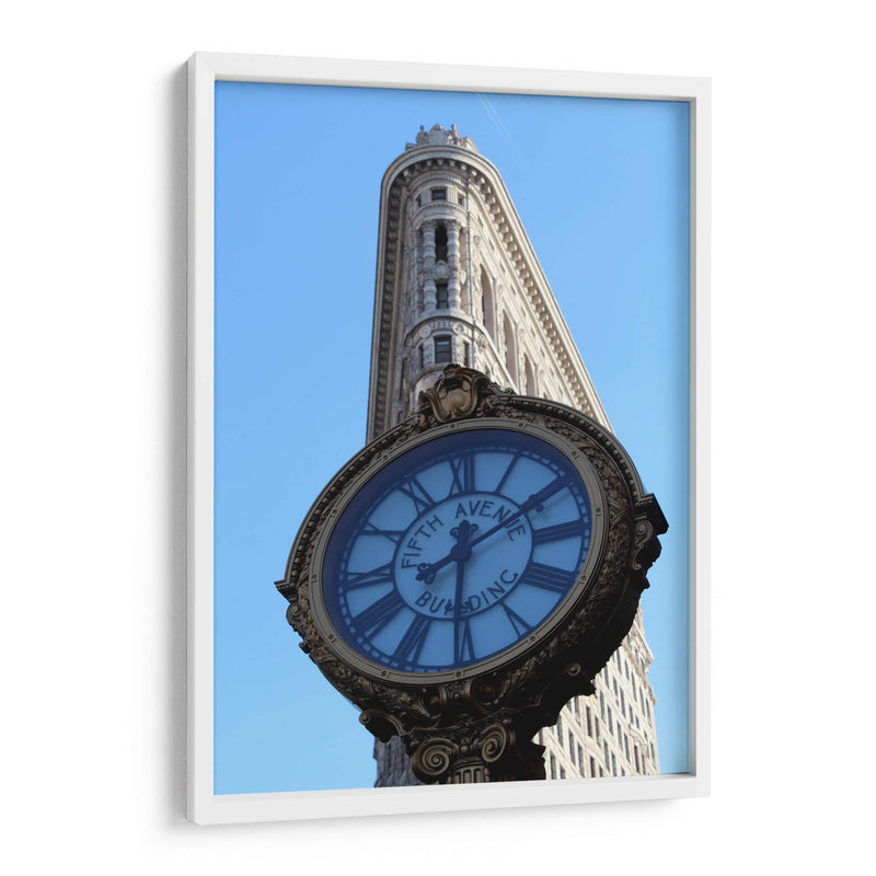 La hora en la Quinta Avenida - Carlos Franken | Cuadro decorativo de Canvas Lab