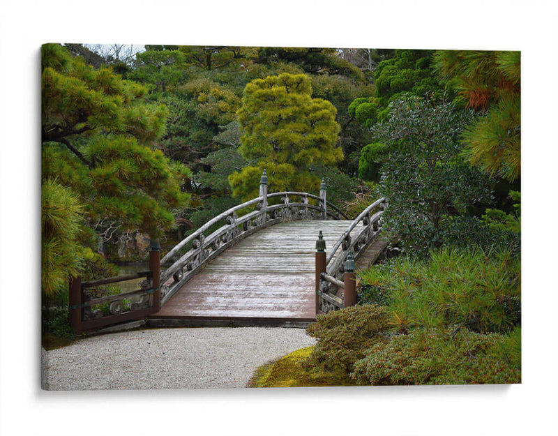 Puente Japonés - Luis Velasco | Cuadro decorativo de Canvas Lab
