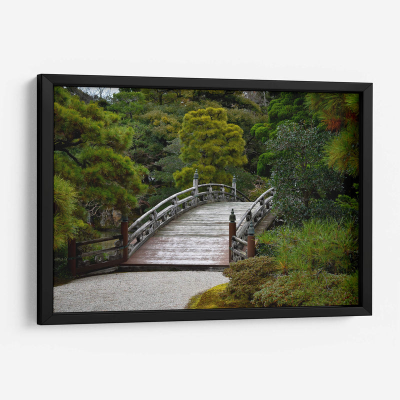 Puente Japonés - Luis Velasco | Cuadro decorativo de Canvas Lab