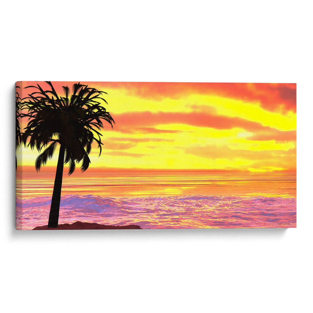 Amanecer en la playa - Caperh | Cuadro decorativo de Canvas Lab