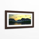 Atardecer en el lago - Caperh | Cuadro decorativo de Canvas Lab