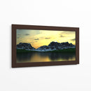 Atardecer en el lago - Caperh | Cuadro decorativo de Canvas Lab