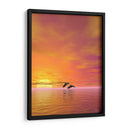 Delfines - Caperh | Cuadro decorativo de Canvas Lab