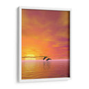 Delfines - Caperh | Cuadro decorativo de Canvas Lab