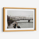 Metro sobre Puente, Tokio, Japón - Luis Velasco | Cuadro decorativo de Canvas Lab