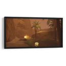 Templo del desierto Esquina Remaster 3D - Ctrl_Z3T4 | Cuadro decorativo de Canvas Lab