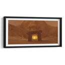 Templo del desierto Entrada Remaster 3D - Ctrl_Z3T4 | Cuadro decorativo de Canvas Lab