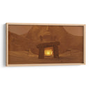 Templo del desierto Entrada Remaster 3D - Ctrl_Z3T4 | Cuadro decorativo de Canvas Lab