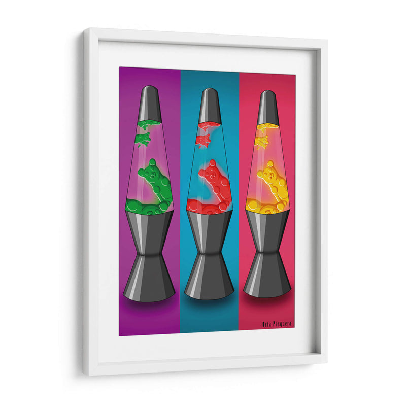 Panda lamp - Octa Pesquera | Cuadro decorativo de Canvas Lab