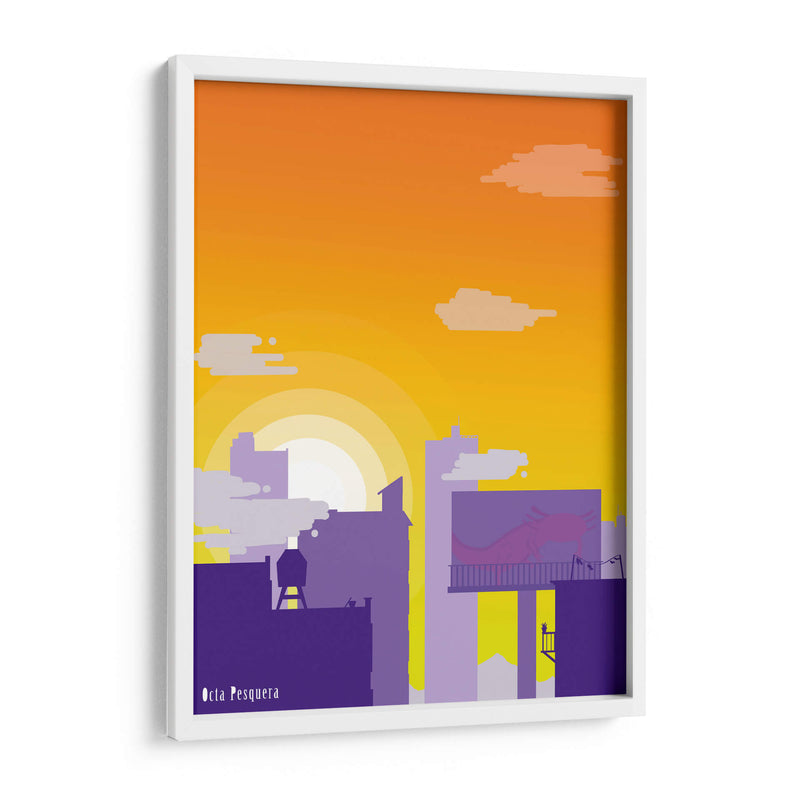 Ciudad Axolote - Octa Pesquera | Cuadro decorativo de Canvas Lab
