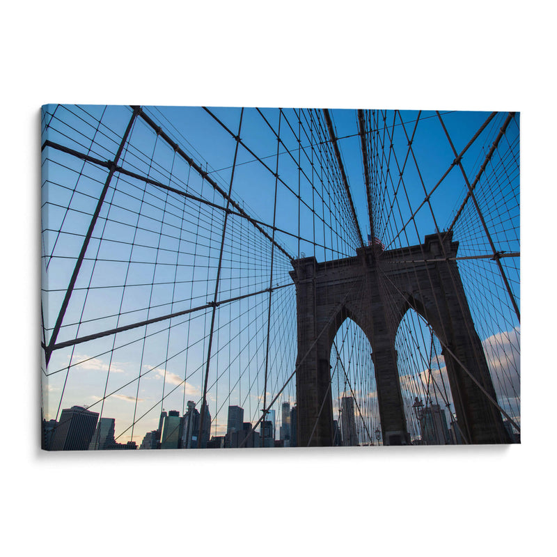 Puente de Brooklyn en Nueva York - RobertoBolaños | Cuadro decorativo de Canvas Lab