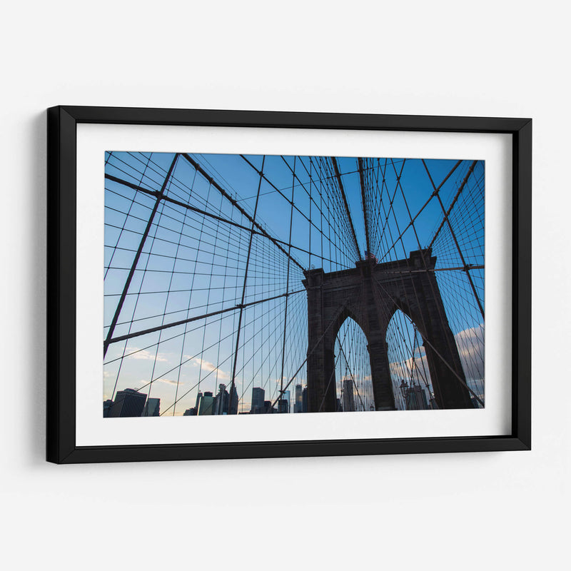 Puente de Brooklyn en Nueva York - RobertoBolaños | Cuadro decorativo de Canvas Lab