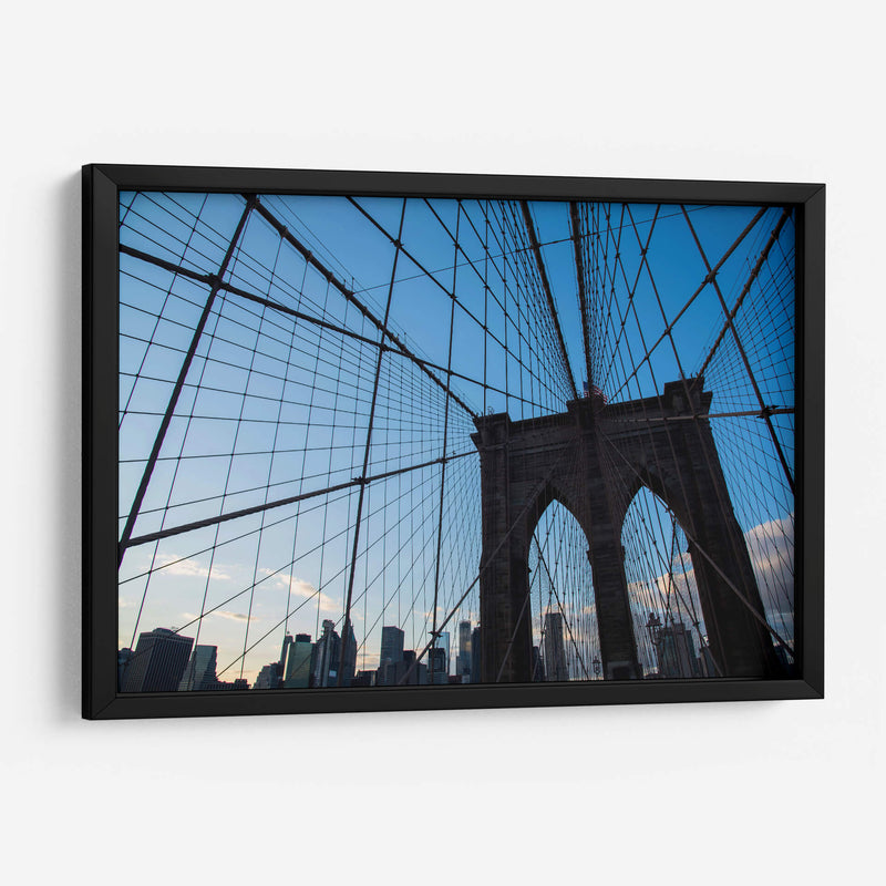 Puente de Brooklyn en Nueva York - RobertoBolaños | Cuadro decorativo de Canvas Lab
