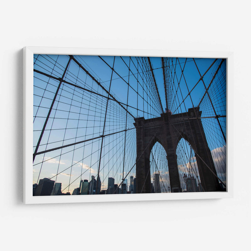 Puente de Brooklyn en Nueva York - RobertoBolaños | Cuadro decorativo de Canvas Lab