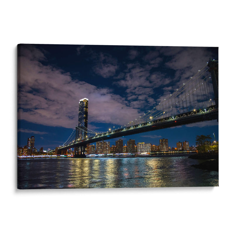 Manhattan Bridge New York - RobertoBolaños | Cuadro decorativo de Canvas Lab