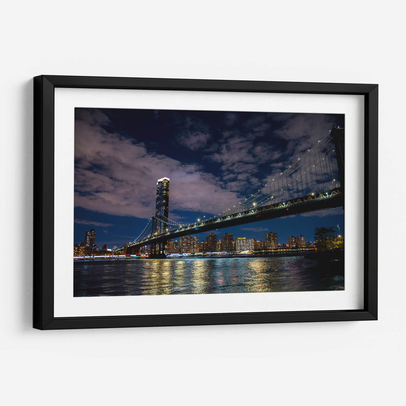 Manhattan Bridge New York - RobertoBolaños | Cuadro decorativo de Canvas Lab