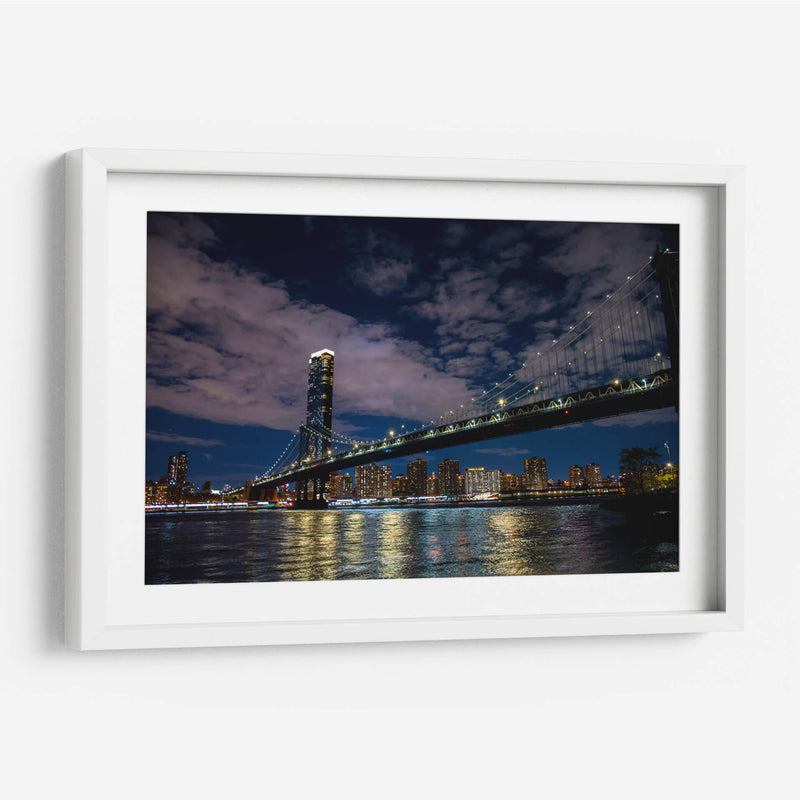Manhattan Bridge New York - RobertoBolaños | Cuadro decorativo de Canvas Lab
