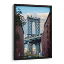 Empire State through Manhattan Bridge - RobertoBolaños | Cuadro decorativo de Canvas Lab