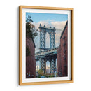 Empire State through Manhattan Bridge - RobertoBolaños | Cuadro decorativo de Canvas Lab