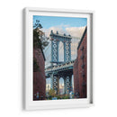 Empire State through Manhattan Bridge - RobertoBolaños | Cuadro decorativo de Canvas Lab