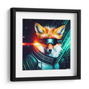 The Cyber Fox II - AI-ART | Cuadro decorativo de Canvas Lab