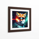 The Cyber Fox II - AI-ART | Cuadro decorativo de Canvas Lab