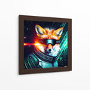 The Cyber Fox II - AI-ART | Cuadro decorativo de Canvas Lab