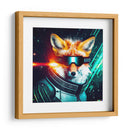 The Cyber Fox II - AI-ART | Cuadro decorativo de Canvas Lab