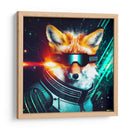 The Cyber Fox II - AI-ART | Cuadro decorativo de Canvas Lab