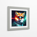 The Cyber Fox II - AI-ART | Cuadro decorativo de Canvas Lab