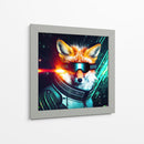 The Cyber Fox II - AI-ART | Cuadro decorativo de Canvas Lab