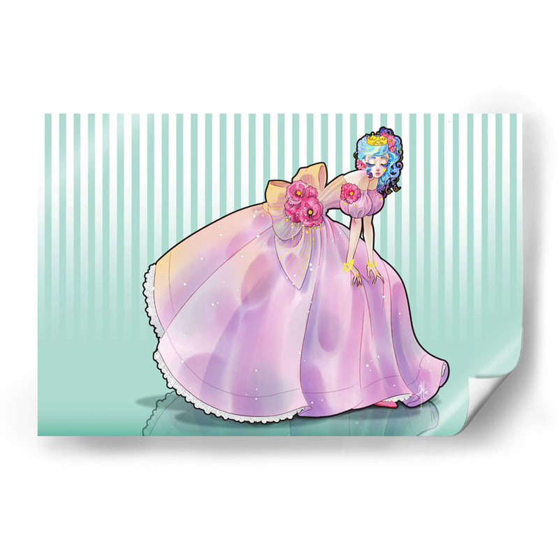 Princesa - Púrpura Imperial | Cuadro decorativo de Canvas Lab