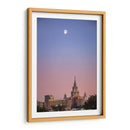 El rascacielos y la luna - Ulises Páez | Cuadro decorativo de Canvas Lab