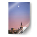 El rascacielos y la luna - Ulises Páez | Cuadro decorativo de Canvas Lab