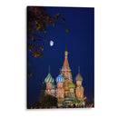 Catedral de San Basilio a luz de luna - Ulises Páez | Cuadro decorativo de Canvas Lab