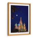 Catedral de San Basilio a luz de luna - Ulises Páez | Cuadro decorativo de Canvas Lab
