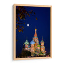 Catedral de San Basilio a luz de luna - Ulises Páez | Cuadro decorativo de Canvas Lab