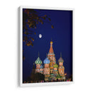 Catedral de San Basilio a luz de luna - Ulises Páez | Cuadro decorativo de Canvas Lab