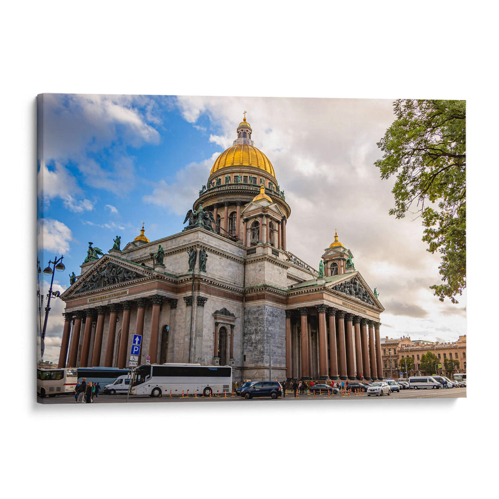 La gran catedral de San Isaac - Ulises Páez | Cuadro decorativo de Canvas Lab